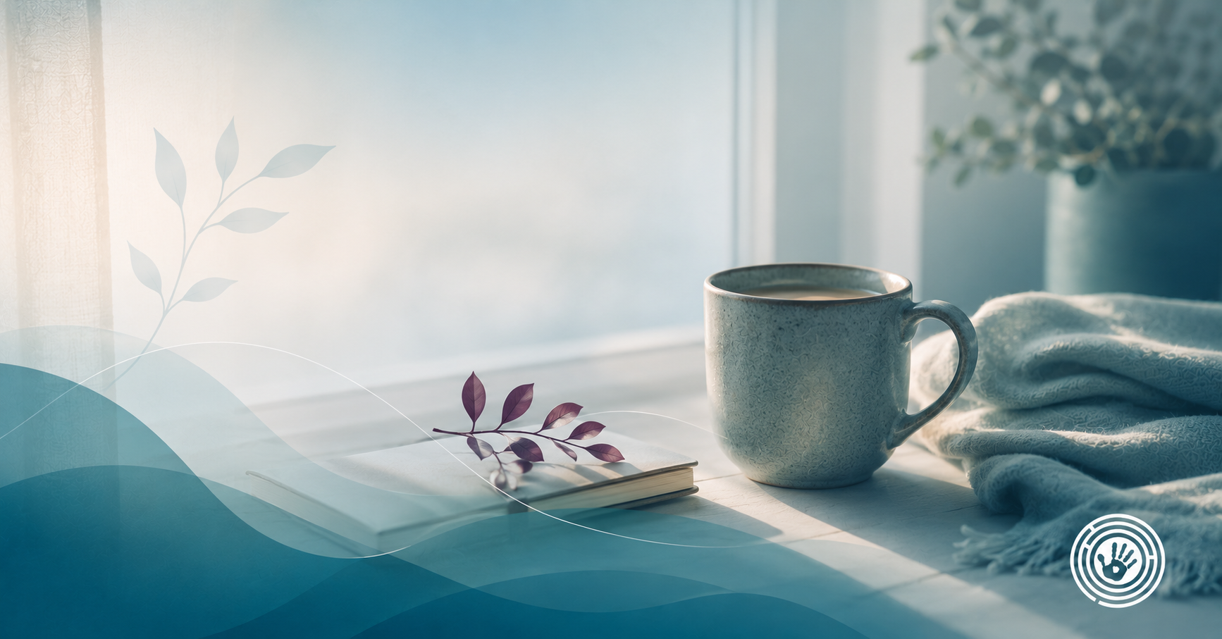 Soft afternoon light across a windowsill, representing a small glimmer of nervous system safety